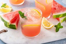 Resep Es Soda Semangka Lemon, Minuman Segar Dingin Pelepas Dahaga