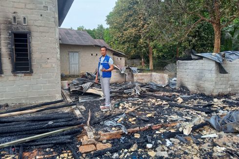 3 Rumah di Bangka Barat Ludes Terbakar, 2 Rumah Bantuan Pemerintah