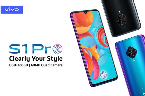 Meluncur 25 November, Vivo S1 Pro Sudah Bisa Dipesan Hari Ini