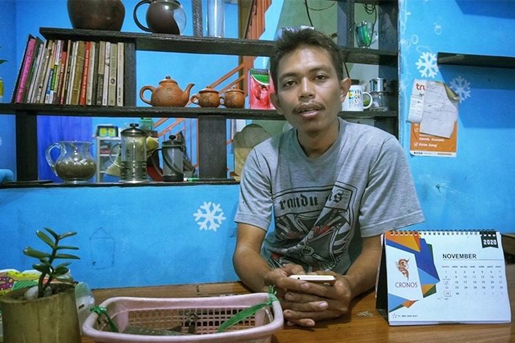 Firman Rendi, pengusaha warkop yang mendapatkan manfaat dari program Banpres Produktif 