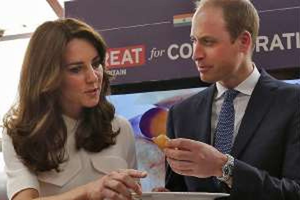 Kate Middleton menolak halus panekuk buatan Pangeran William 