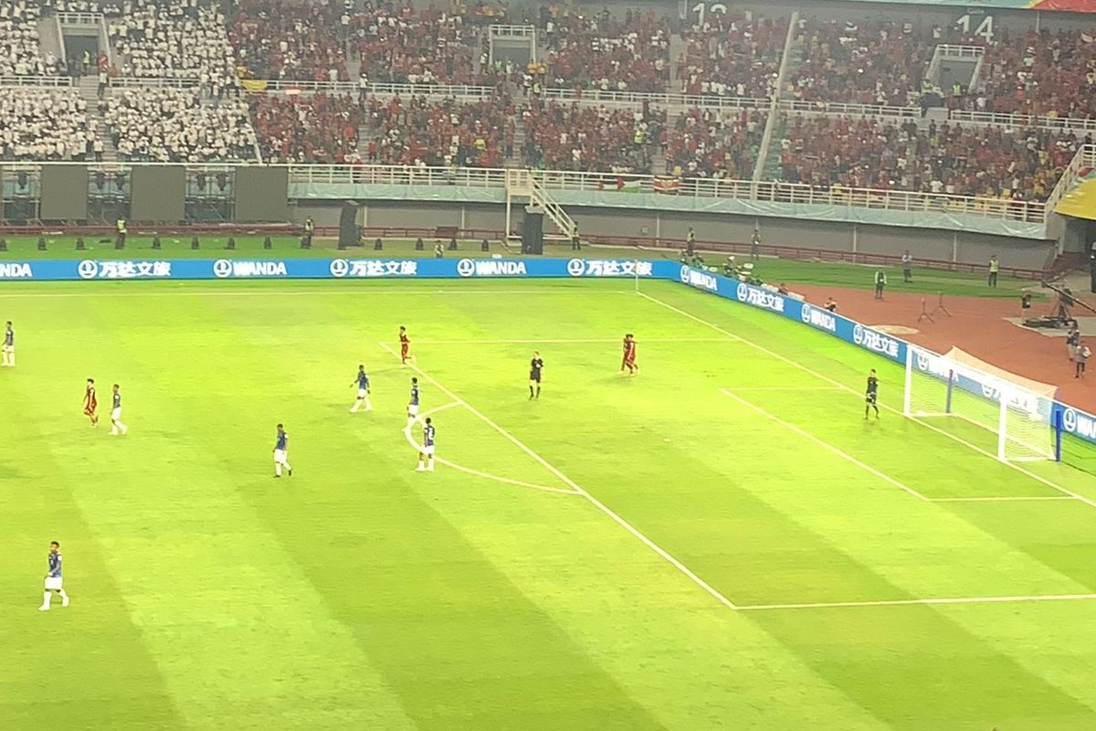 Pertandingan Grup A Piala Dunia U17 2023 antara Indonesia vs Ekuador di Stadion Gelora Bung Tomo, Surabaya, Jumat (10/11/2023).