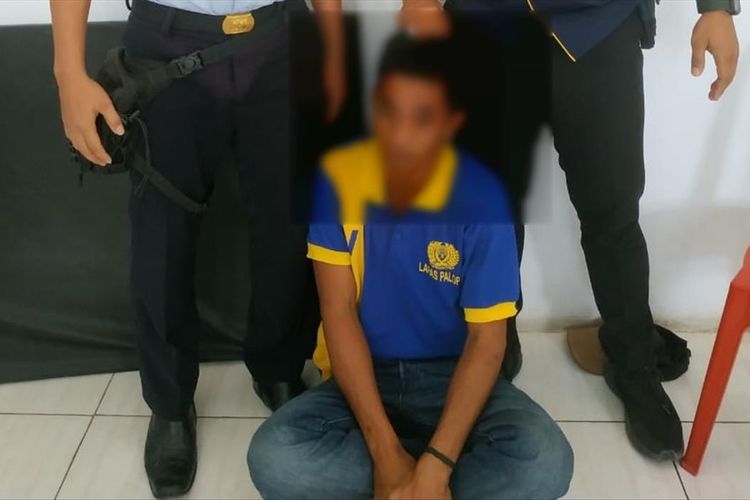 Seorang Napi Lapas Kelas 2A kota Palopo, Diamankan Unit Resmob Polres Palopo dibackup TMC Resmob Polda Sulsel karena melakukan tindakan penipuan, Sabtu (20/07/2019).