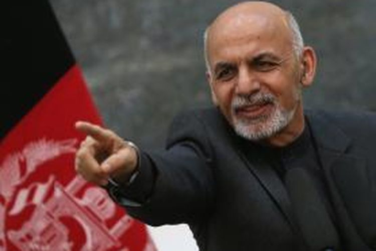 Presiden Afganistan, Ashraf Ghani.