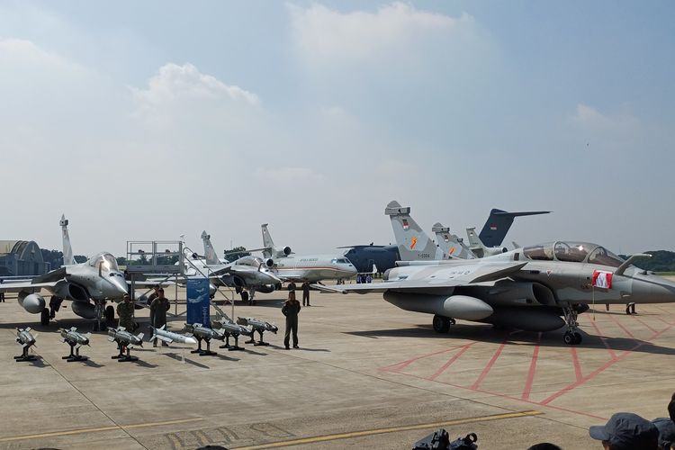 Mabes TNI: Alutsista di Monas untuk Latihan Persiapan HUT ke-81 RI