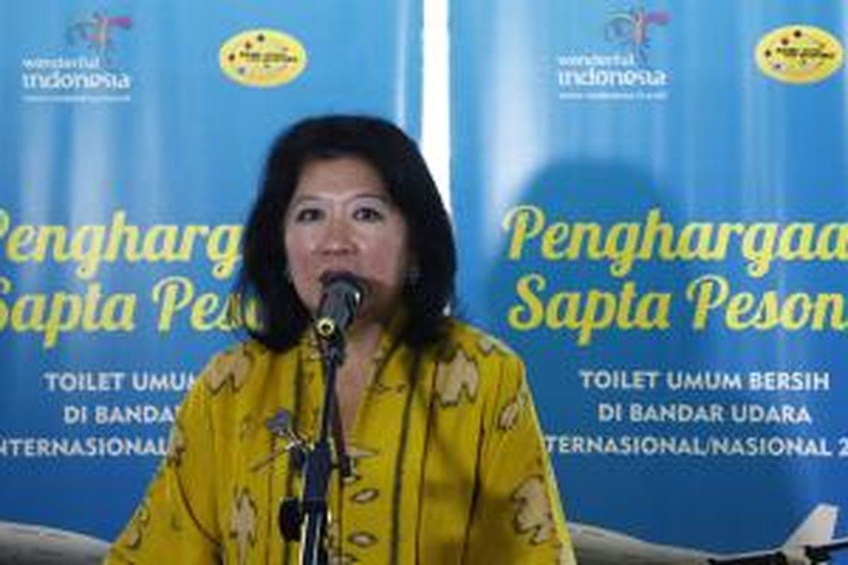 Menteri Pariwisata dan Ekonomi Kreatif Mari Elka Pangestu.