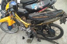 Kronologi Pelanggar Lalu Lintas Bakar Motornya karena Ditilang