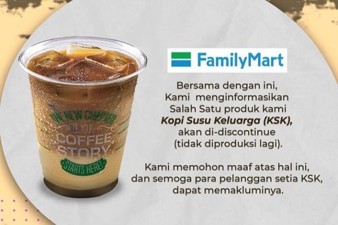 Family Mart Berhenti Jual Kopi KSK, Ini Kata Dirutnya