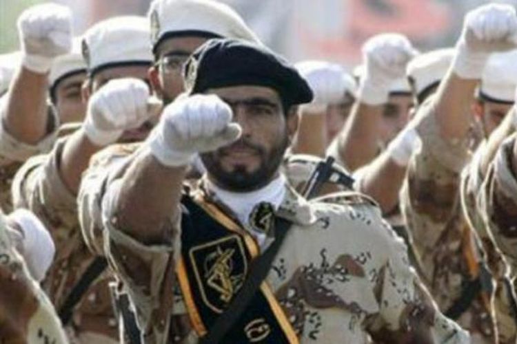 Pasukan Garda Revolusi Iran.
