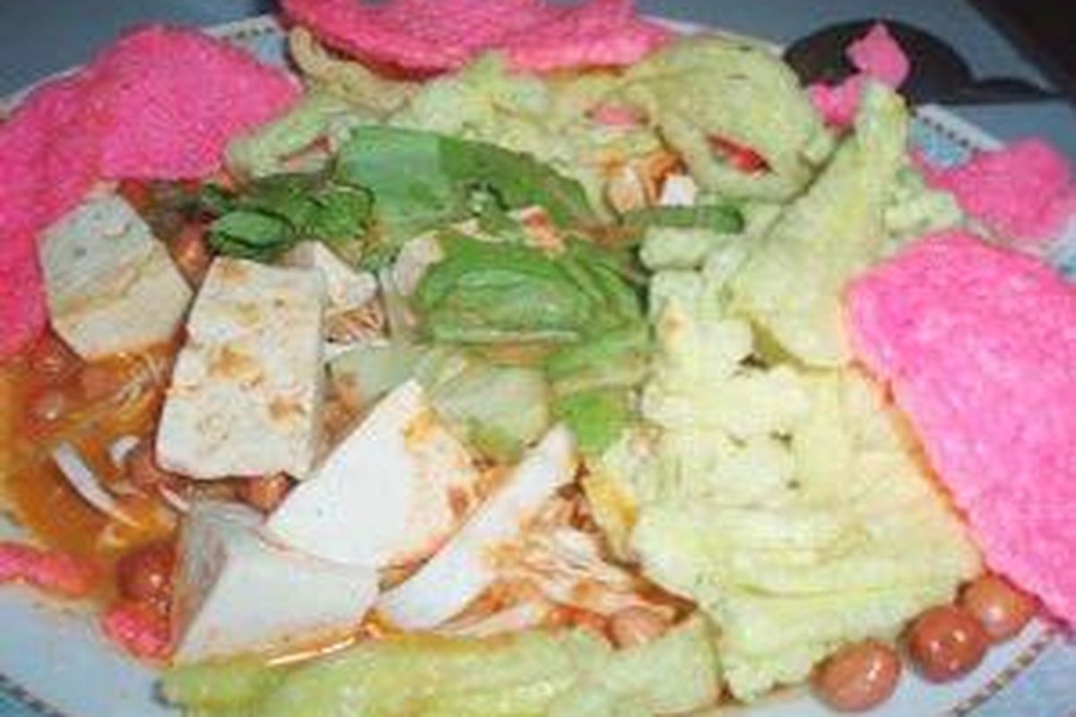 Asinan Sayur Betawi dari Jalan Kamboja. 