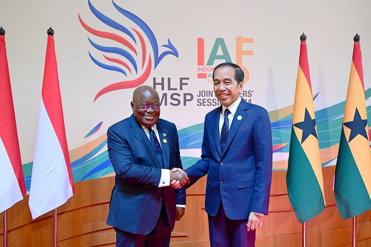 Jokowi Harap Kerja Sama Indonesia-Ghana Dorong Produksi Vaksin di Ghana