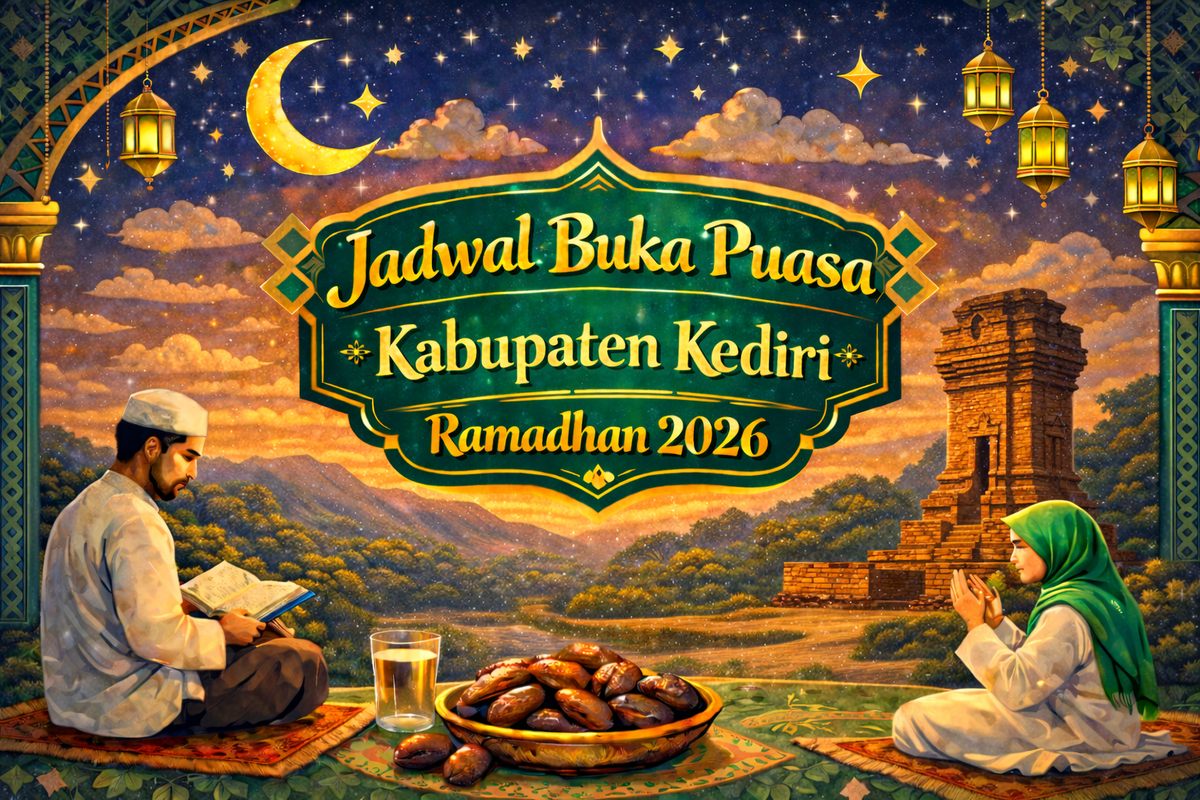 Jadwal Buka Puasa di Kabupaten Kediri Hari Ini, 27 Februari 2026