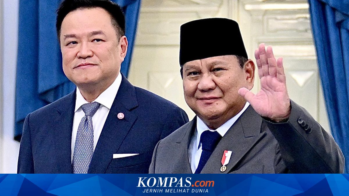 Prabowo Berduka Atas Meninggalnya Putri Thailand, Sekaligus Ucap Selamat Ultah ke Raja