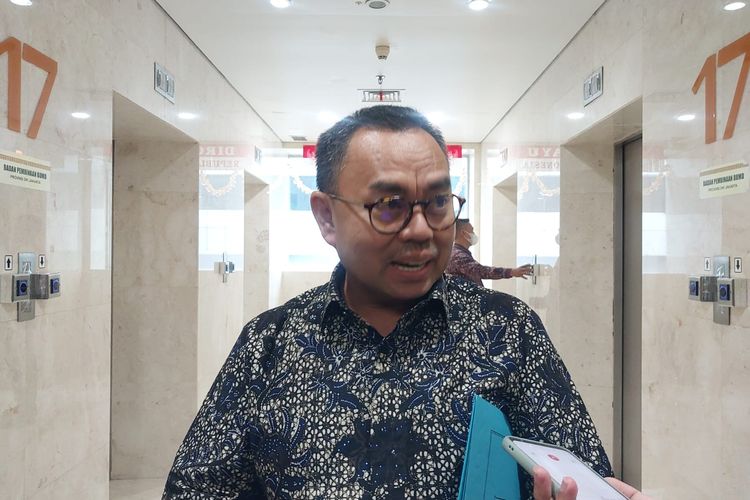 Sudirman Said saat ditemui di Blok H Balai Kota DKI Jakarta, Gambir, Jakarta Pusat, Rabu (11/1/2023).