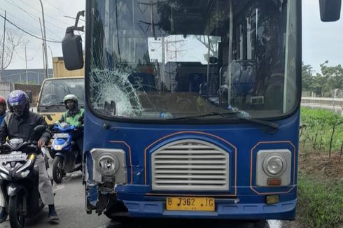 Tabrak Sepeda Motor hingga Pengemudi Tewas, Sopir Bus Tayo Diamankan Polisi 