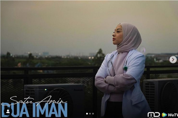 Nikita Willy dalam serial Satu Amin Dua Iman