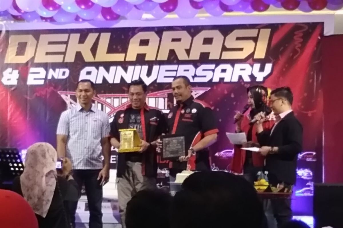 Toyota Agya Club chapter Pekanbaru resmi berdiri, pada Sabtu (14/4/2018).