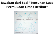 Jawaban dari Soal "Tentukan Luas Permukaan Limas Berikut"