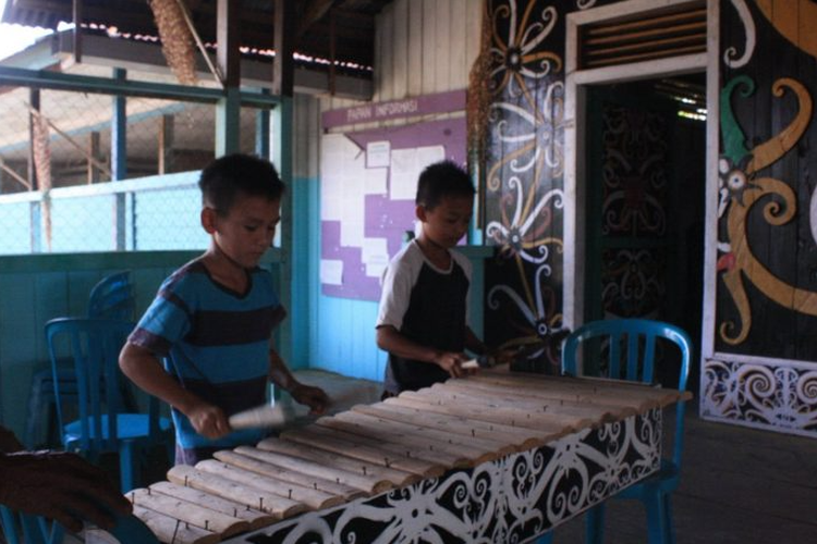 Alat musik Jatung Utang, salah satu alat musik daerah Kalimantan Utara
