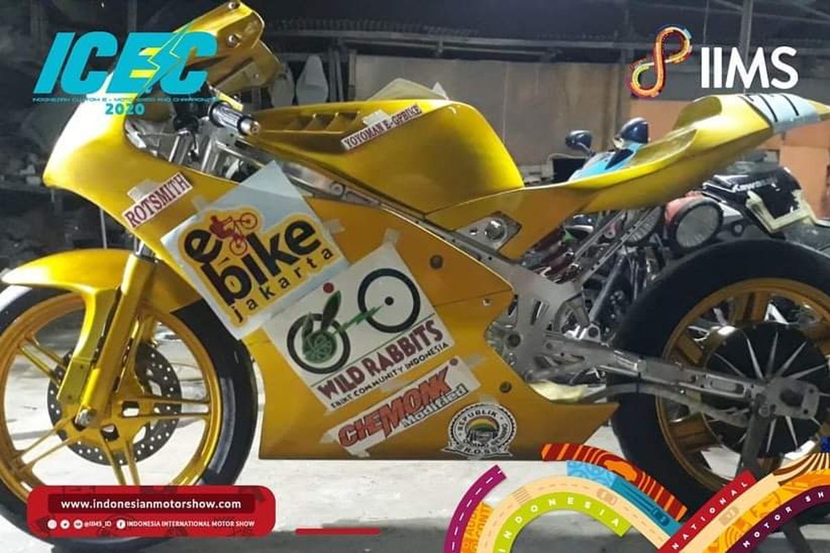 Kompetisi digital modifikasi motor listrik ICEC yang digagas oleh IIMS