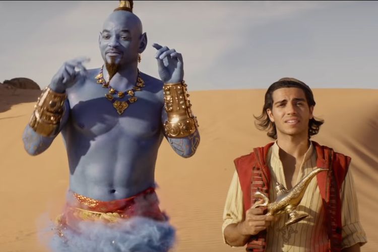 Cuplikan trailer terbaru film live-action Aladdin yang akan tayang pada 24 Mei 2019.