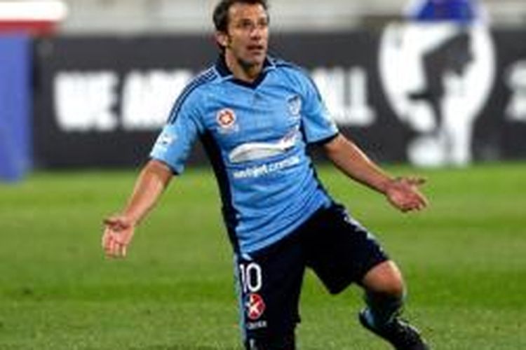 Striker Sydney FC, Alessandro Del Piero.