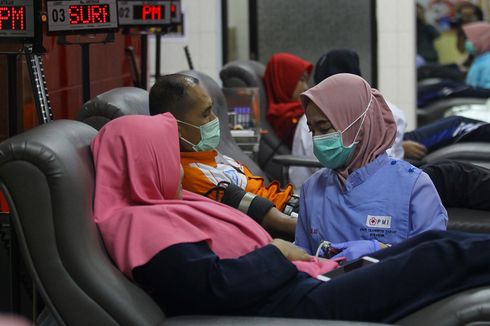 Wabah Corona Bikin Sepi Pendonor, Stok Darah di PMI Kota Tangerang Menipis