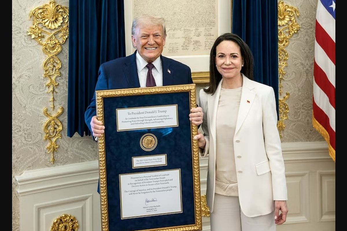 Nobel Foundation Buka Suara, Hadiah Tak Bisa Dihibahkan ke Trump
