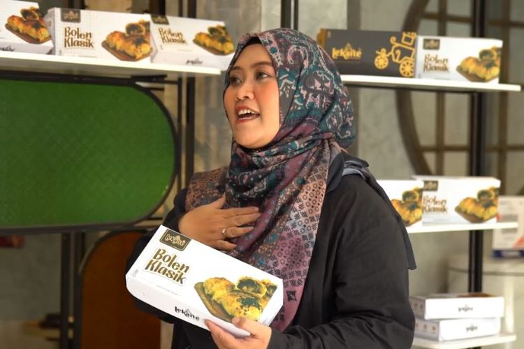 Nisa Sepdifa pemilik Bolen Lekarte. 