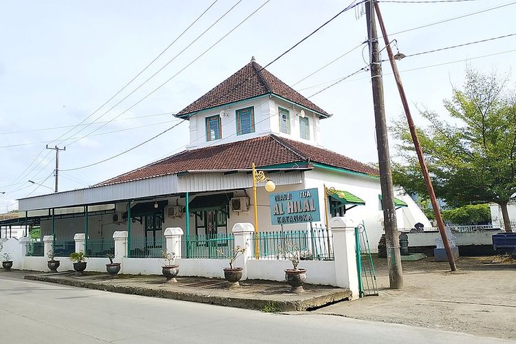 Masjid Katangka di Gowa, Sulawesi Selatan.
