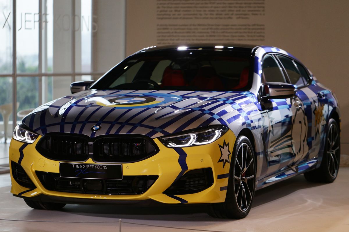 BMW M850i??xDrive Gran Coupé, THE 8 X JEFF KOONS