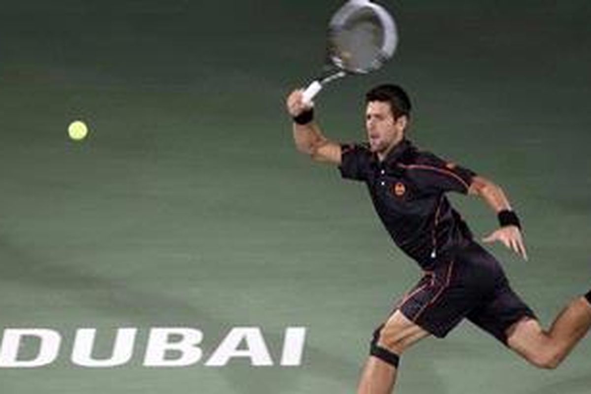 Petenis Serbia, Novak Djokovic.