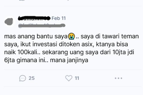 Bappebti Pastikan Token ASIX Milik Anang Hermansyah Tak Masuk 383 Kripto Terdaftar