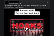 [HOAKS] Permen Yupi Terbuat dari Kulit Babi