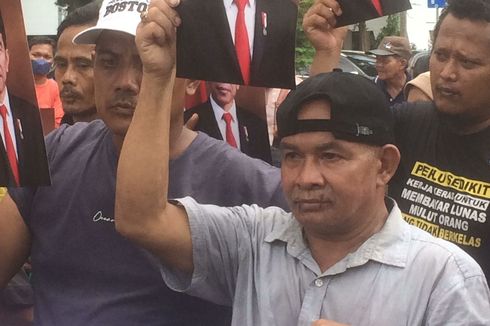 Konflik Lahan, Warga Gelar Aksi Jahit Mulut di Kantor Gubernur Riau