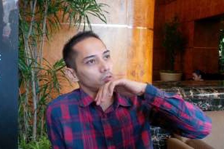Fauzi Baadila diabadikan di Hotel InterContinental, kawasan Sudirman, Jakarta Pusat, Kamis (21/7/2016).