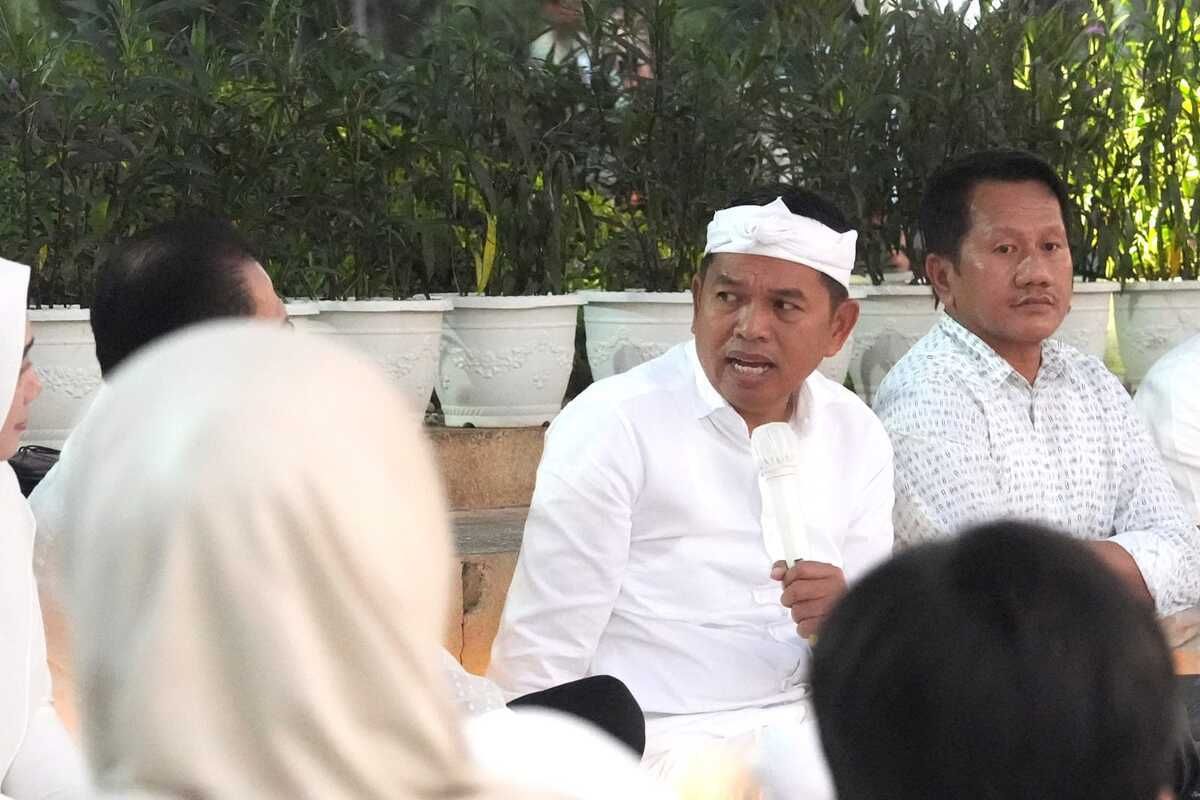 Gubernur Jabar, Dedi Mulyadi dalam suatu kegiatan di Gedung Pakuan, Kota Bandung, Rabu (19/3/2025).
