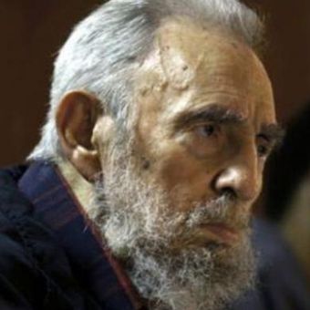 Mantan pemimpin Kuba, Fidel Castro.