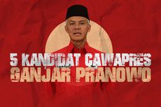 INFOGRAFIK: 5 Nama Bakal Cawapres Pendamping Ganjar Pranowo