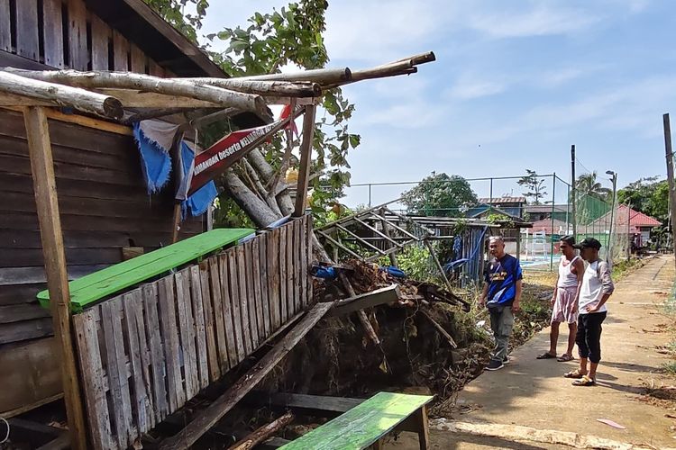 Angin Kencang Terjang Sebuku Nunukan, 8 Rumah Warga dan 4 Fasilitas Umum Rusak