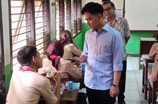 Gibran Tinjau Uji Coba Makan Bergizi Gratis di SMKN 7 Semarang