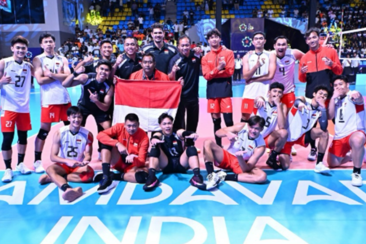 Indonesia ke Final AVC Men's Volleyball Cup 2026 Usai Kalahkan Tuan Rumah India, Jumpa Korsel
