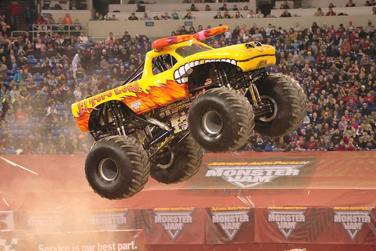 El Toro Loco, truk monster setinggi 4 meter yang ikut hadir di perhelatan Indonesai International Motor Show (IIMS) 2018