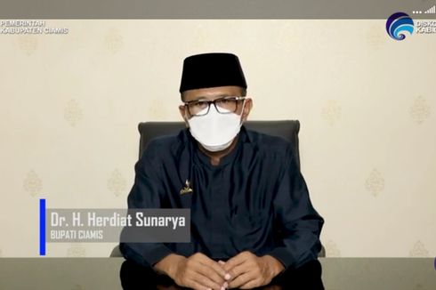 Bupati Ciamis Herdiat Sunarya dan Wakilnya Positif Covid-19