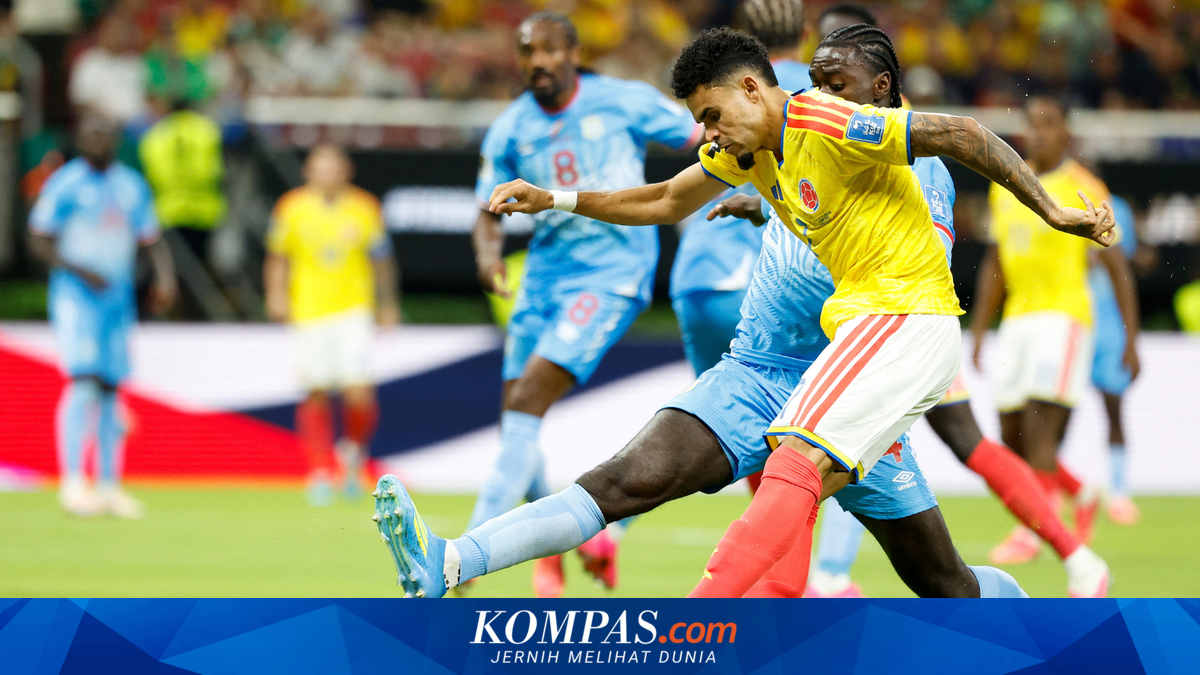 Hasil Kolombia Vs RD Kongo 1-0: Gol Munoz Jadi Pembeda, Luis Diaz 2 Kali Gagal Rayakan Gol
