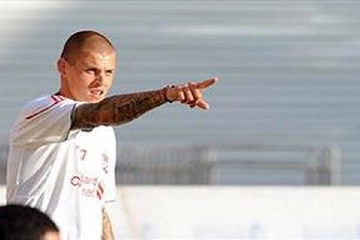 Defender Liverpool, Martin Skrtel.