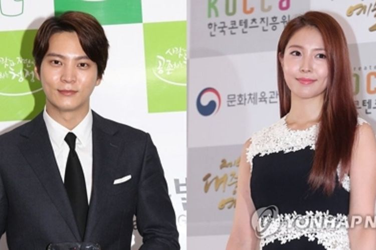 Joo Won (kiri) dan BoA