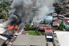 Kebakaran di Balikpapan Hanguskan 10 Rumah dan 6 Ruko, Polisi Bakal Olah TKP