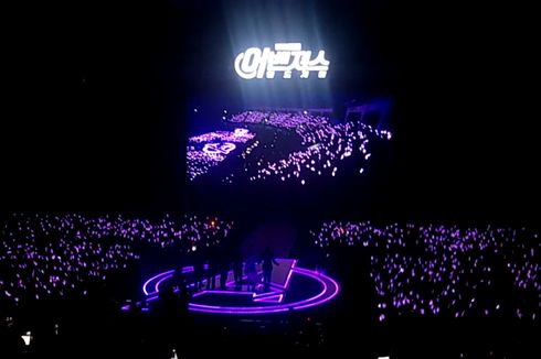 (VIDEO) Ribuan Lightstick ala K-pop Meriahkan Fan Event Avengers: Endgame di Korea 