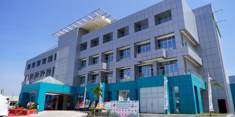 Undata Medical Center di Palu, Sulawesi Tengah, Kamis (10/10/2019) diresmikan Menteri Kesehatan Nila F Moeloek.